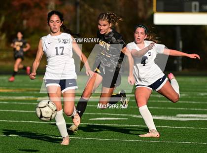 Thumbnail 2 in Staples @ Amity Regional (CIAC Class LL Qtr Final) photogallery.