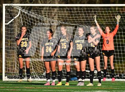 Thumbnail 3 in Staples @ Amity Regional (CIAC Class LL Qtr Final) photogallery.