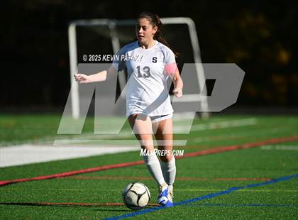 Thumbnail 3 in Staples @ Amity Regional (CIAC Class LL Qtr Final) photogallery.