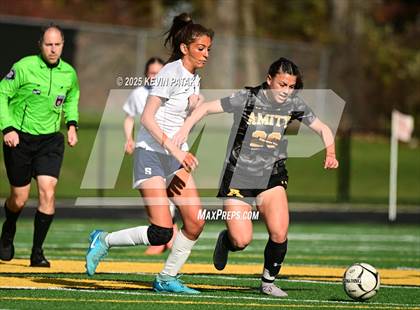 Thumbnail 1 in Staples @ Amity Regional (CIAC Class LL Qtr Final) photogallery.