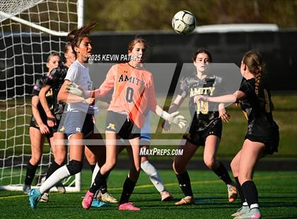 Thumbnail 1 in Staples @ Amity Regional (CIAC Class LL Qtr Final) photogallery.