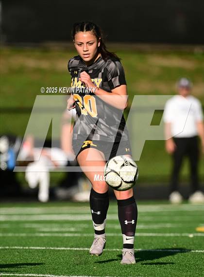 Thumbnail 1 in Staples @ Amity Regional (CIAC Class LL Qtr Final) photogallery.