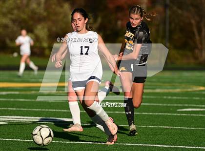 Thumbnail 1 in Staples @ Amity Regional (CIAC Class LL Qtr Final) photogallery.