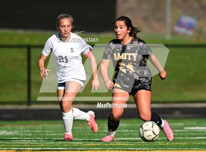 Thumbnail 3 in Staples @ Amity Regional (CIAC Class LL Qtr Final) photogallery.