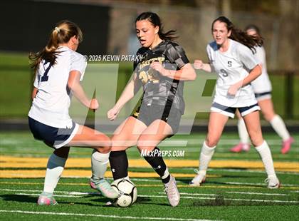 Thumbnail 1 in Staples @ Amity Regional (CIAC Class LL Qtr Final) photogallery.