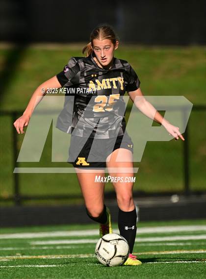 Thumbnail 2 in Staples @ Amity Regional (CIAC Class LL Qtr Final) photogallery.