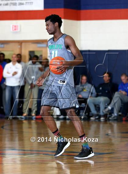 Thumbnail 2 in Prolific Prep vs Faith Baptist Academy North (Tarkanian Classic) photogallery.