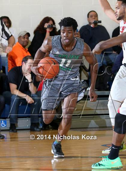 Thumbnail 3 in Prolific Prep vs Faith Baptist Academy North (Tarkanian Classic) photogallery.
