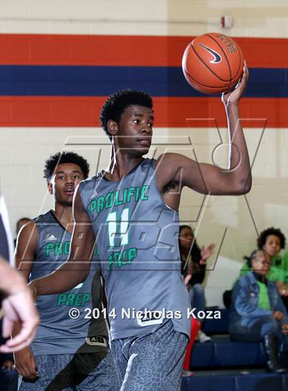 Thumbnail 3 in Prolific Prep vs Faith Baptist Academy North (Tarkanian Classic) photogallery.