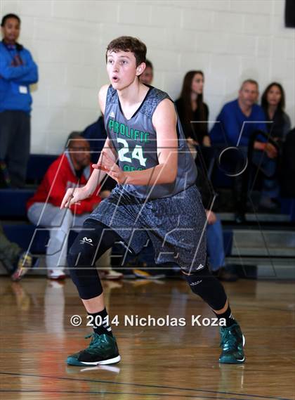 Thumbnail 2 in Prolific Prep vs Faith Baptist Academy North (Tarkanian Classic) photogallery.
