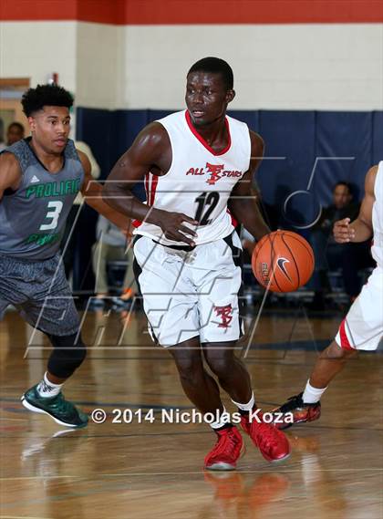 Thumbnail 2 in Prolific Prep vs Faith Baptist Academy North (Tarkanian Classic) photogallery.