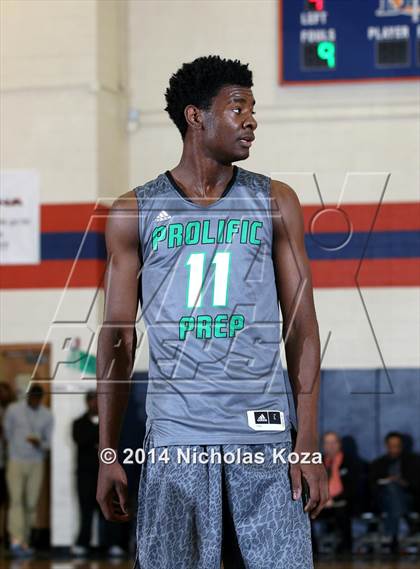 Thumbnail 3 in Prolific Prep vs Faith Baptist Academy North (Tarkanian Classic) photogallery.