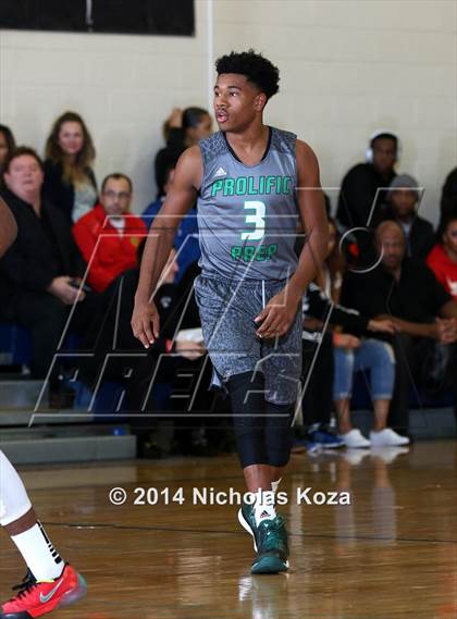 Thumbnail 1 in Prolific Prep vs Faith Baptist Academy North (Tarkanian Classic) photogallery.