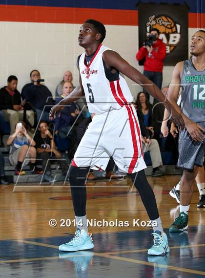 Thumbnail 1 in Prolific Prep vs Faith Baptist Academy North (Tarkanian Classic) photogallery.