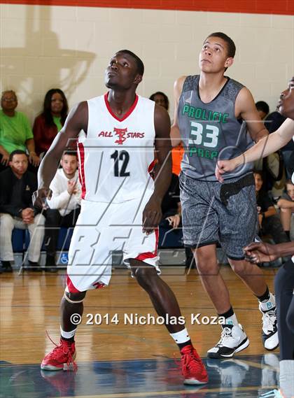 Thumbnail 2 in Prolific Prep vs Faith Baptist Academy North (Tarkanian Classic) photogallery.