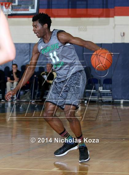 Thumbnail 3 in Prolific Prep vs Faith Baptist Academy North (Tarkanian Classic) photogallery.