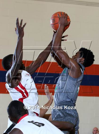 Thumbnail 3 in Prolific Prep vs Faith Baptist Academy North (Tarkanian Classic) photogallery.