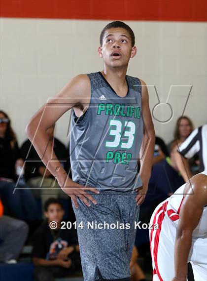 Thumbnail 3 in Prolific Prep vs Faith Baptist Academy North (Tarkanian Classic) photogallery.