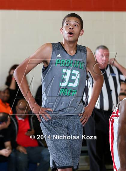 Thumbnail 3 in Prolific Prep vs Faith Baptist Academy North (Tarkanian Classic) photogallery.