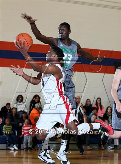 Thumbnail 1 in Prolific Prep vs Faith Baptist Academy North (Tarkanian Classic) photogallery.