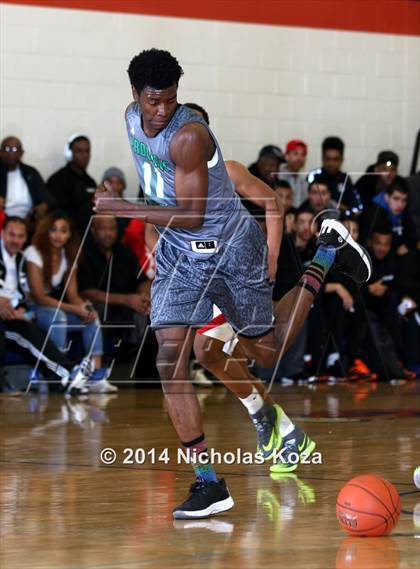 Thumbnail 3 in Prolific Prep vs Faith Baptist Academy North (Tarkanian Classic) photogallery.