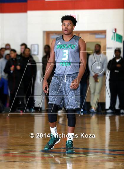 Thumbnail 3 in Prolific Prep vs Faith Baptist Academy North (Tarkanian Classic) photogallery.