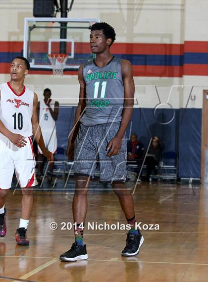 Thumbnail 3 in Prolific Prep vs Faith Baptist Academy North (Tarkanian Classic) photogallery.
