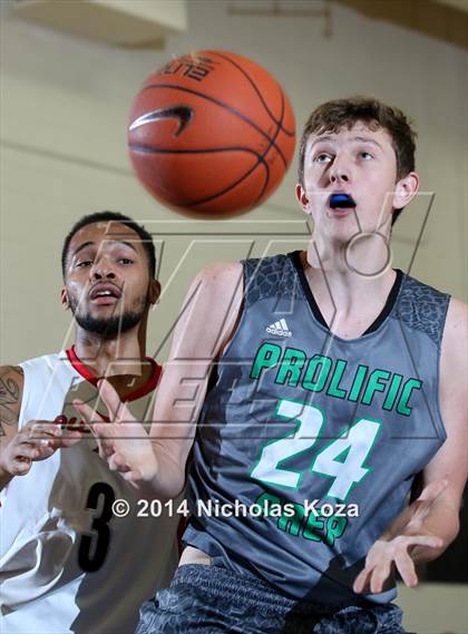 Thumbnail 3 in Prolific Prep vs Faith Baptist Academy North (Tarkanian Classic) photogallery.