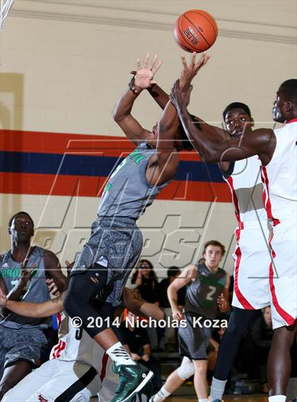 Thumbnail 3 in Prolific Prep vs Faith Baptist Academy North (Tarkanian Classic) photogallery.