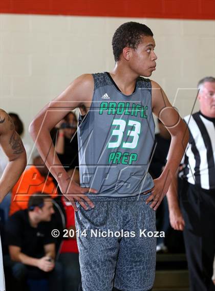 Thumbnail 2 in Prolific Prep vs Faith Baptist Academy North (Tarkanian Classic) photogallery.