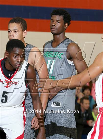Thumbnail 1 in Prolific Prep vs Faith Baptist Academy North (Tarkanian Classic) photogallery.