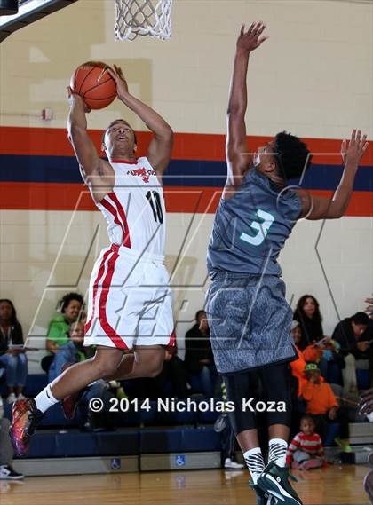 Thumbnail 3 in Prolific Prep vs Faith Baptist Academy North (Tarkanian Classic) photogallery.