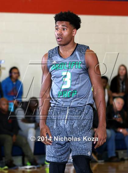 Thumbnail 3 in Prolific Prep vs Faith Baptist Academy North (Tarkanian Classic) photogallery.