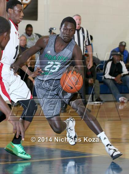 Thumbnail 1 in Prolific Prep vs Faith Baptist Academy North (Tarkanian Classic) photogallery.