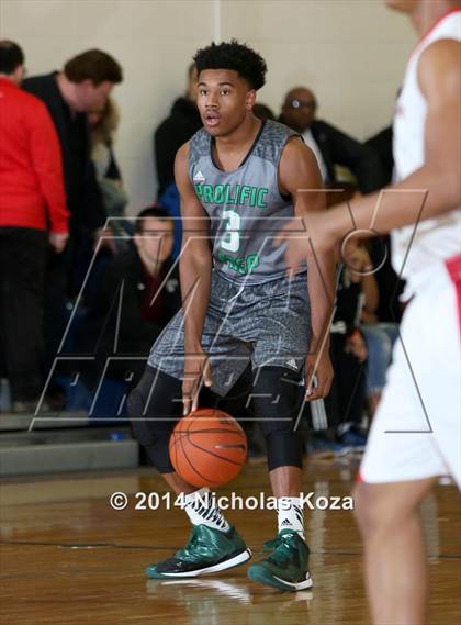Thumbnail 3 in Prolific Prep vs Faith Baptist Academy North (Tarkanian Classic) photogallery.