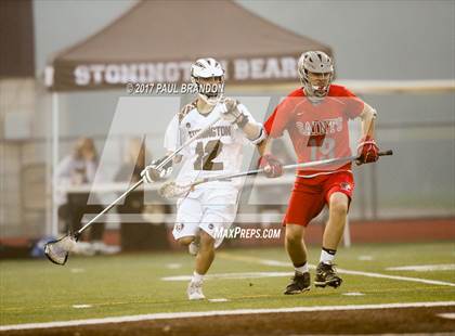 Thumbnail 3 in St. Bernard/Wheeler @ Stonington (CIAC Class S 1st Round) photogallery.