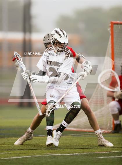 Thumbnail 2 in St. Bernard/Wheeler @ Stonington (CIAC Class S 1st Round) photogallery.