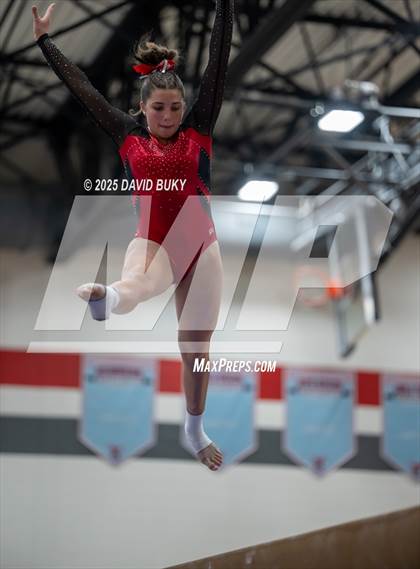 Thumbnail 2 in Gainesville Invitational (Balance Beam) photogallery.