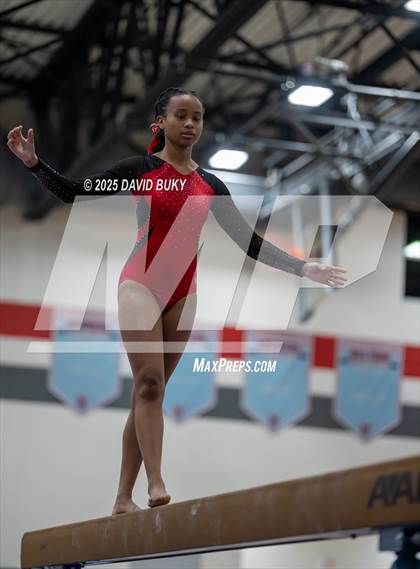 Thumbnail 2 in Gainesville Invitational (Balance Beam) photogallery.