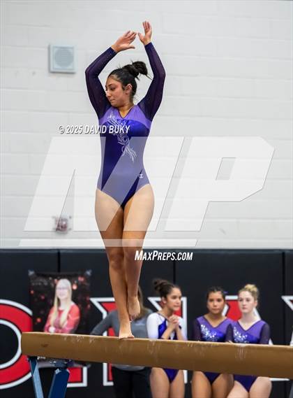 Thumbnail 2 in Gainesville Invitational (Balance Beam) photogallery.