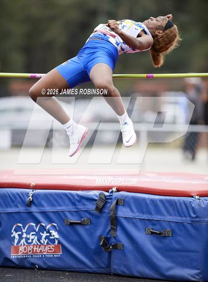 Thumbnail 2 in Lewis James Invitational (High Jump) photogallery.