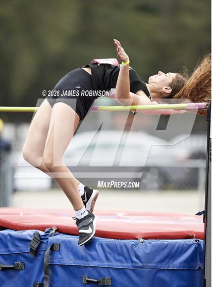 Thumbnail 2 in Lewis James Invitational (High Jump) photogallery.