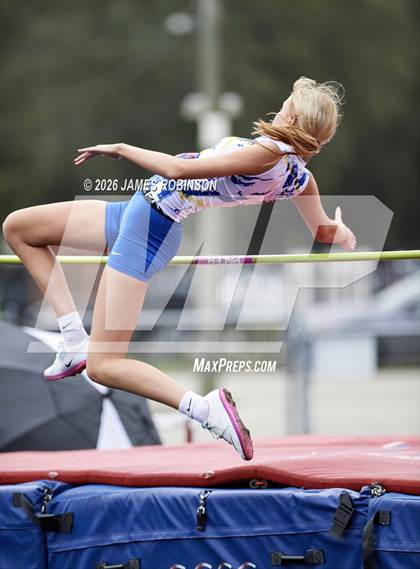 Thumbnail 3 in Lewis James Invitational (High Jump) photogallery.