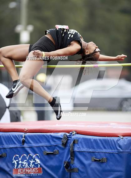 Thumbnail 2 in Lewis James Invitational (High Jump) photogallery.