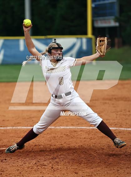 Thumbnail 2 in Cannon @ Charlotte Christian (NCISAA 4A Final Game 2) photogallery.