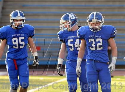 Thumbnail 3 in Southington vs. Ridgefield (CIAC Class LL Semifinal) photogallery.