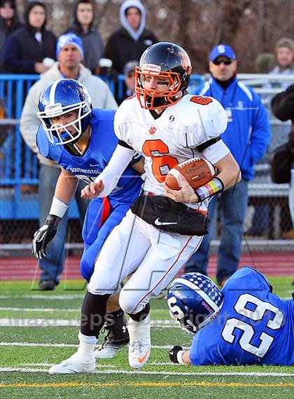 Thumbnail 2 in Southington vs. Ridgefield (CIAC Class LL Semifinal) photogallery.