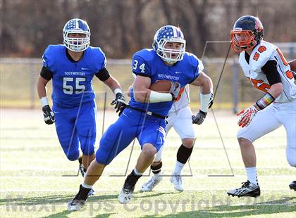 Thumbnail 2 in Southington vs. Ridgefield (CIAC Class LL Semifinal) photogallery.