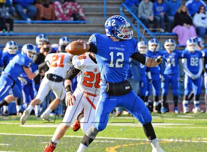 Thumbnail 2 in Southington vs. Ridgefield (CIAC Class LL Semifinal) photogallery.