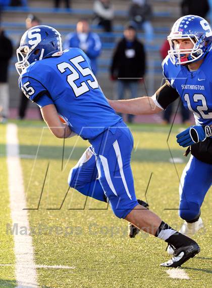 Thumbnail 1 in Southington vs. Ridgefield (CIAC Class LL Semifinal) photogallery.